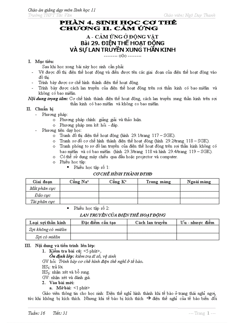 image for page Bai29 dien the hoat dong va su lan truyen xung than kinh doc