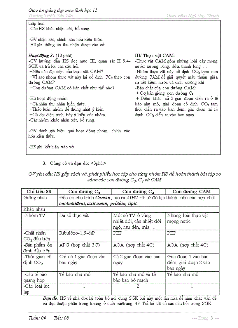 image for page Bai9 quang hop o cac nhom cay c3 c4 va cam doc