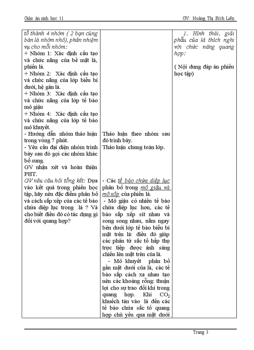 image for page Bài 8 quang hợp ở thực vật 1