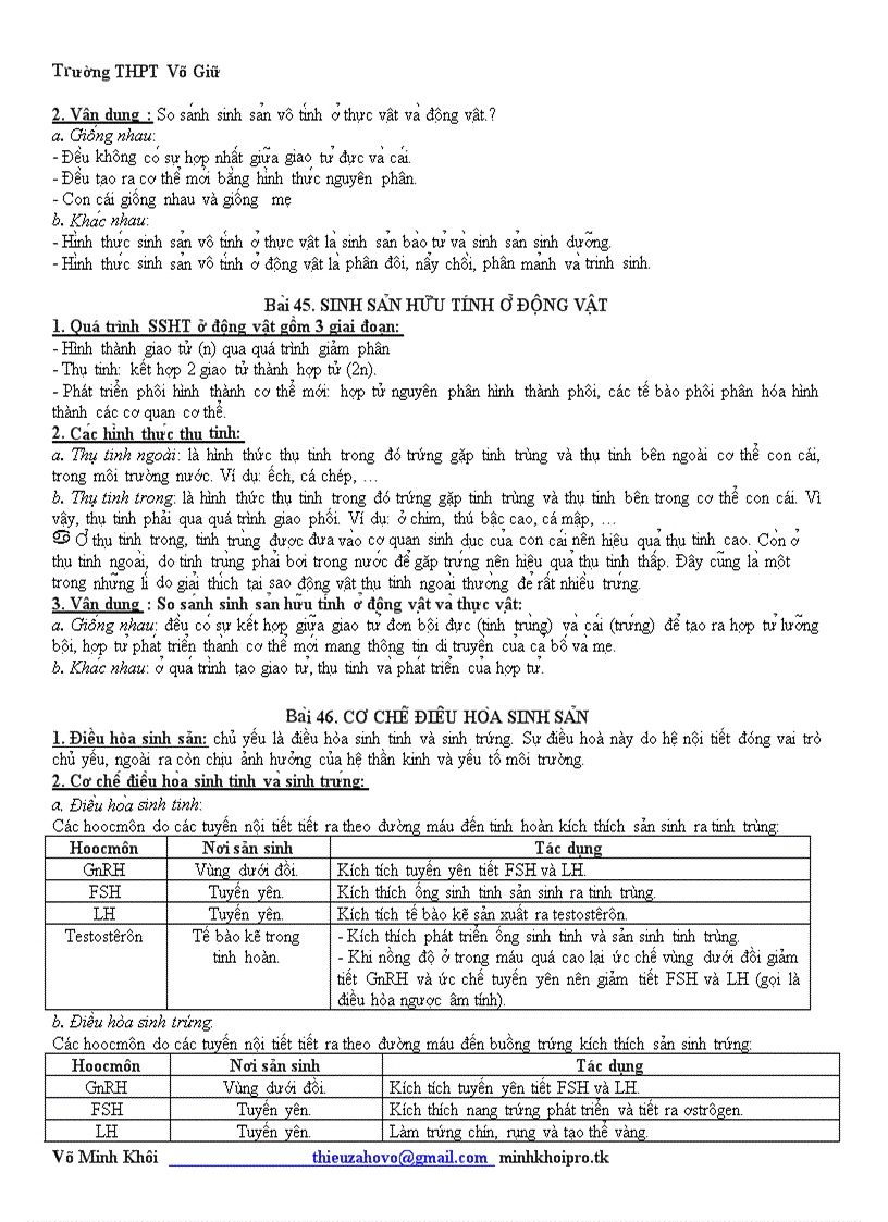 image for page Đề cương ôn tập sinh 11 học kì 2