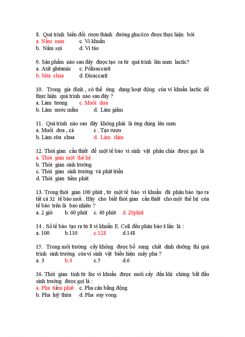 image for page Đề cương ôn thi lại Sinh 10 2011