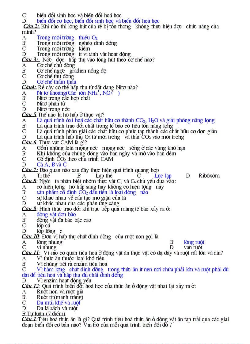 image for page Đề kiểm tra 11 cơ bản