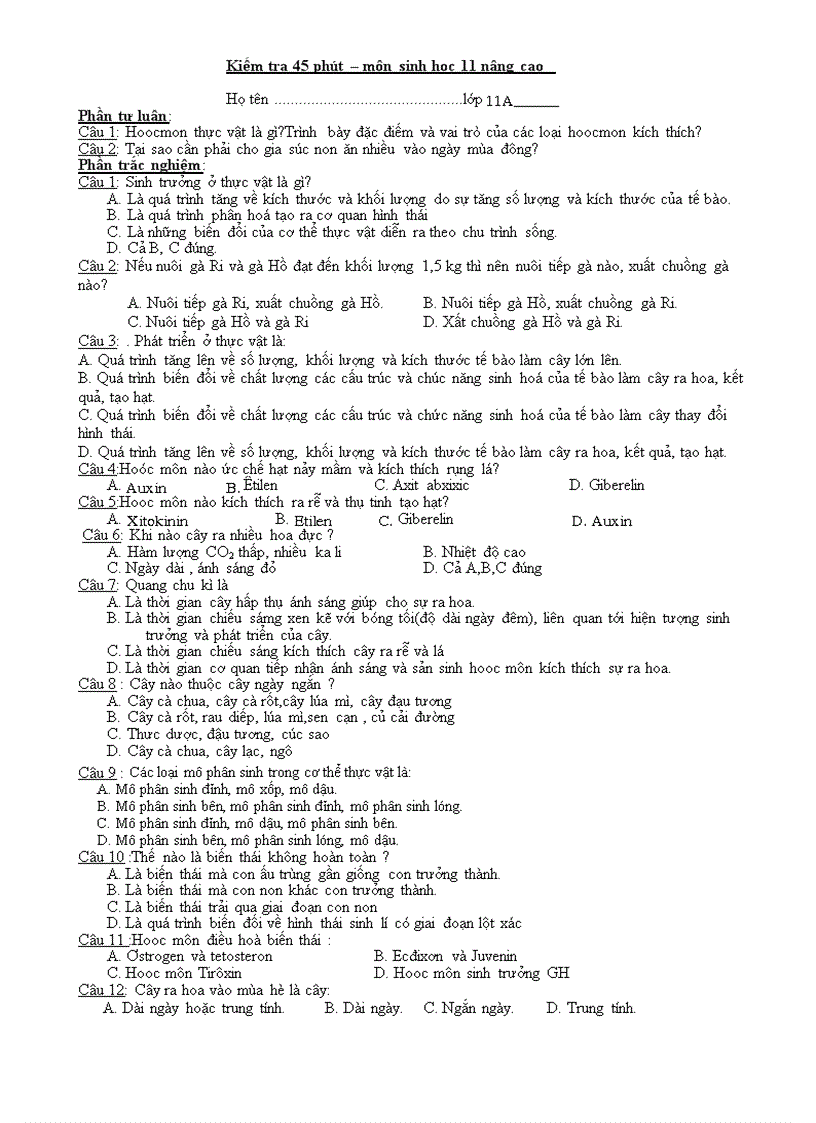 image for page De kiem tra 1tiêt sinh1nc