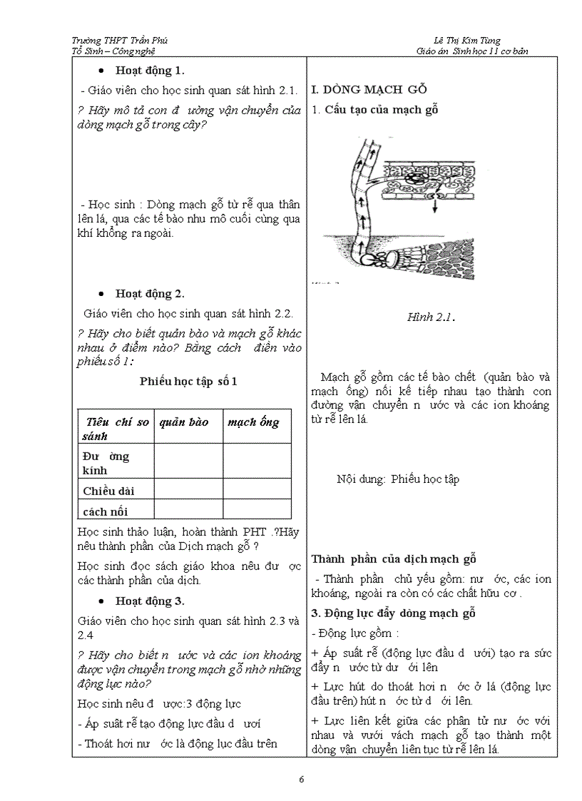 image for page Giá án sinh học 11 CB