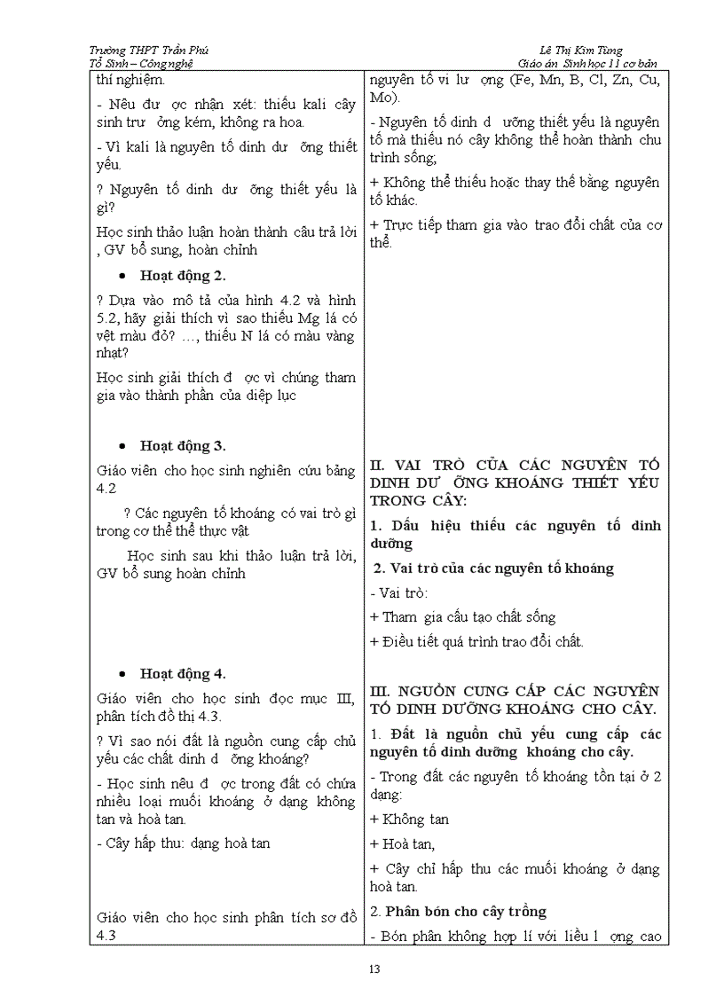 image for page Giá án sinh học 11 CB