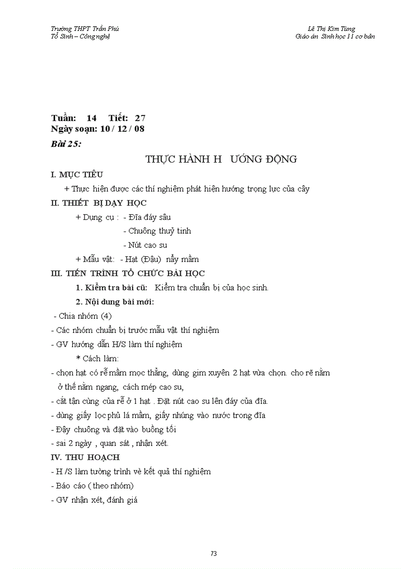 image for page Giá án sinh học 11 CB