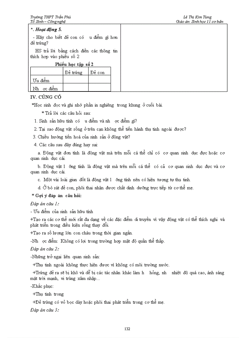 image for page Giá án sinh học 11 CB