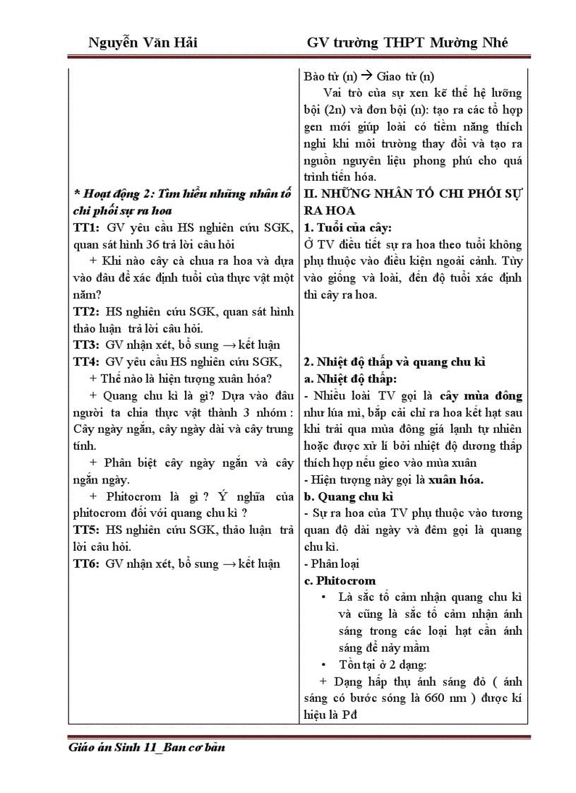 image for page Giáo án 11 cả bộ cực hay