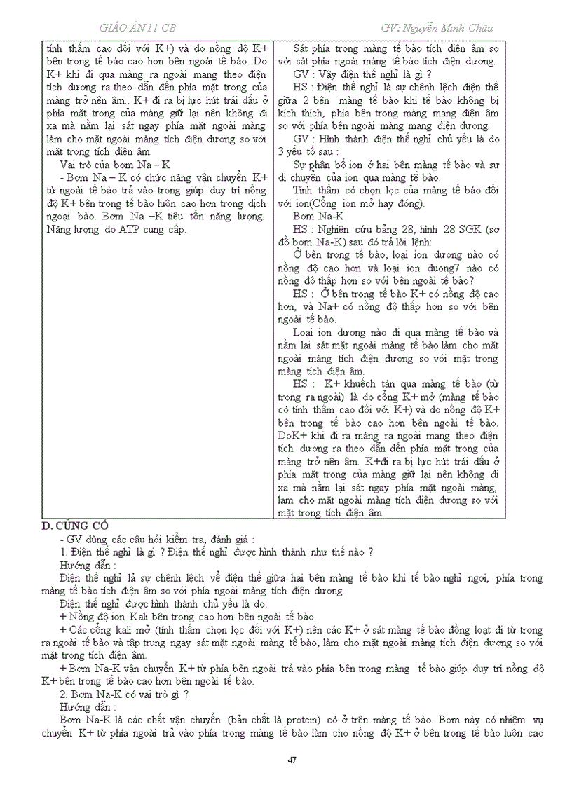 image for page Giáo án 11 cb 2009