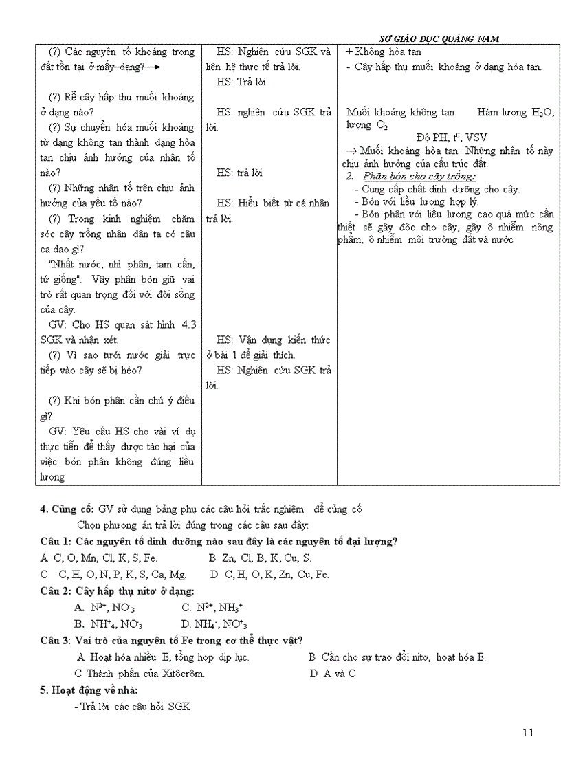 image for page Giáo án 11 cơ ban đầy đủ 3 cột