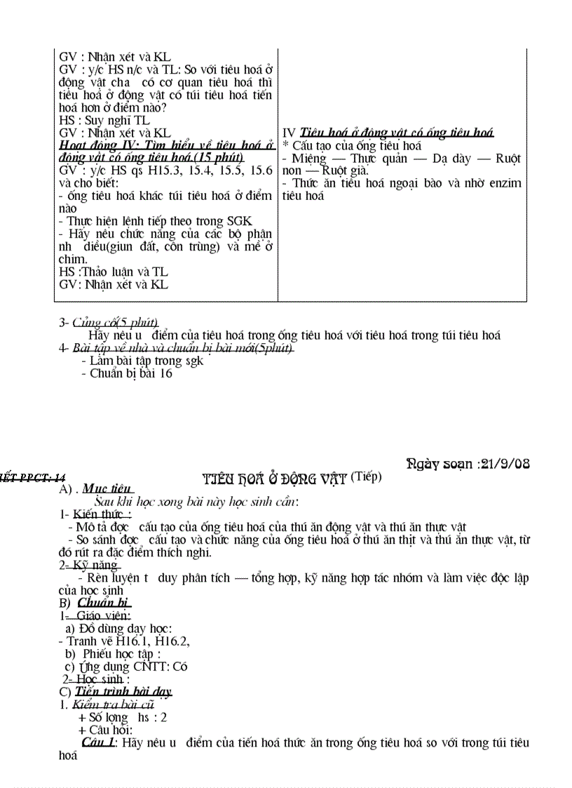 image for page Giáo án 11 cơ bản Học kỳ I