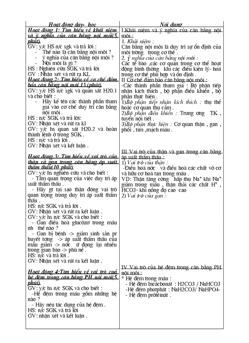 image for page Giáo án 11 cơ bản Học kỳ I