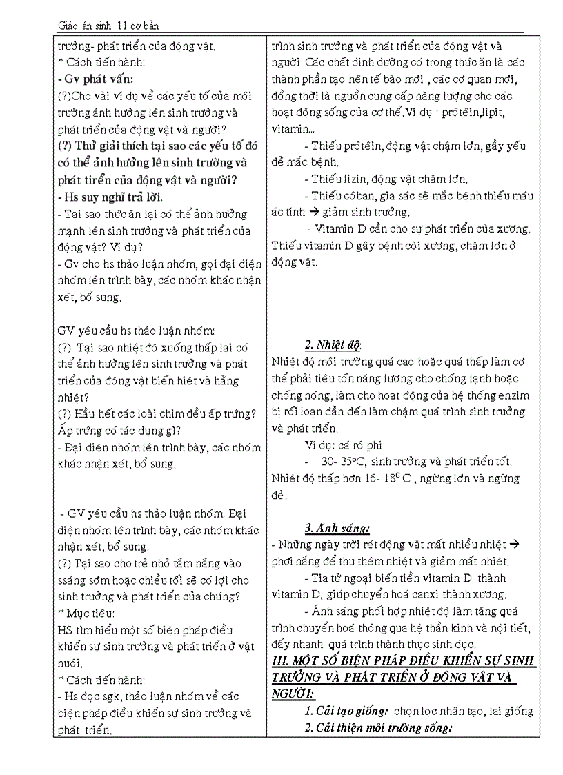 image for page Giáo án 11 CB 1