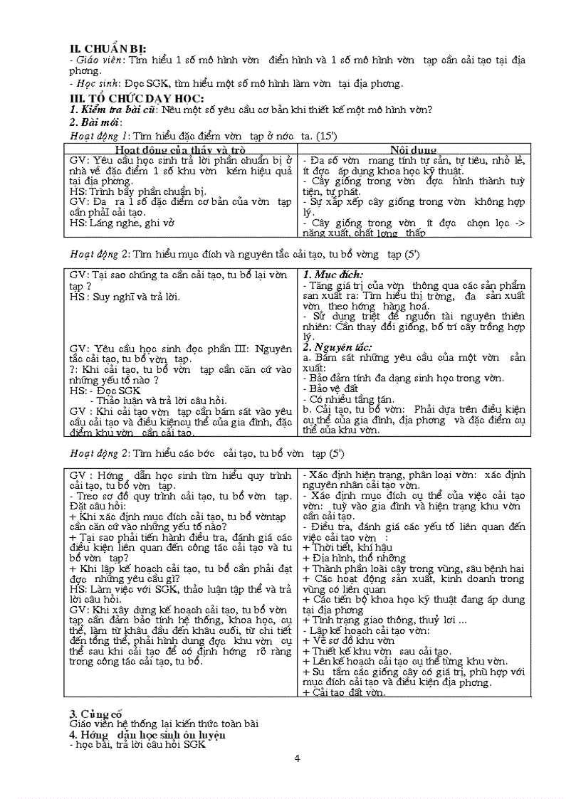 image for page Giáo án môn nghề làm vườn khối 11 đầy đủ