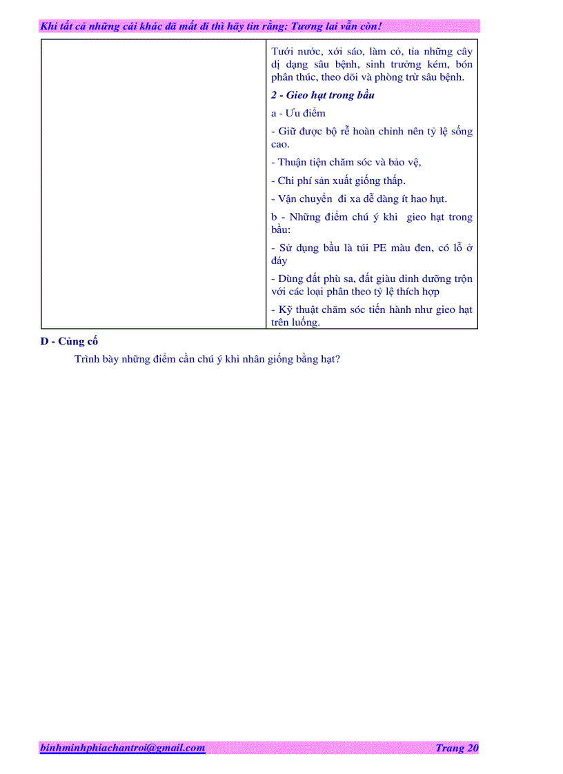 image for page Giáo án nghề làm vườn hot new