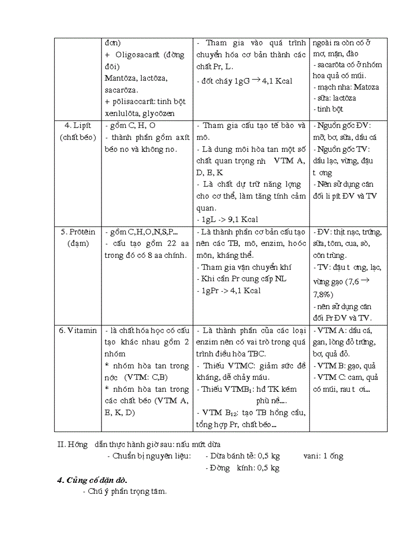 image for page Giáo án nghề vi sinh dinh dưỡng