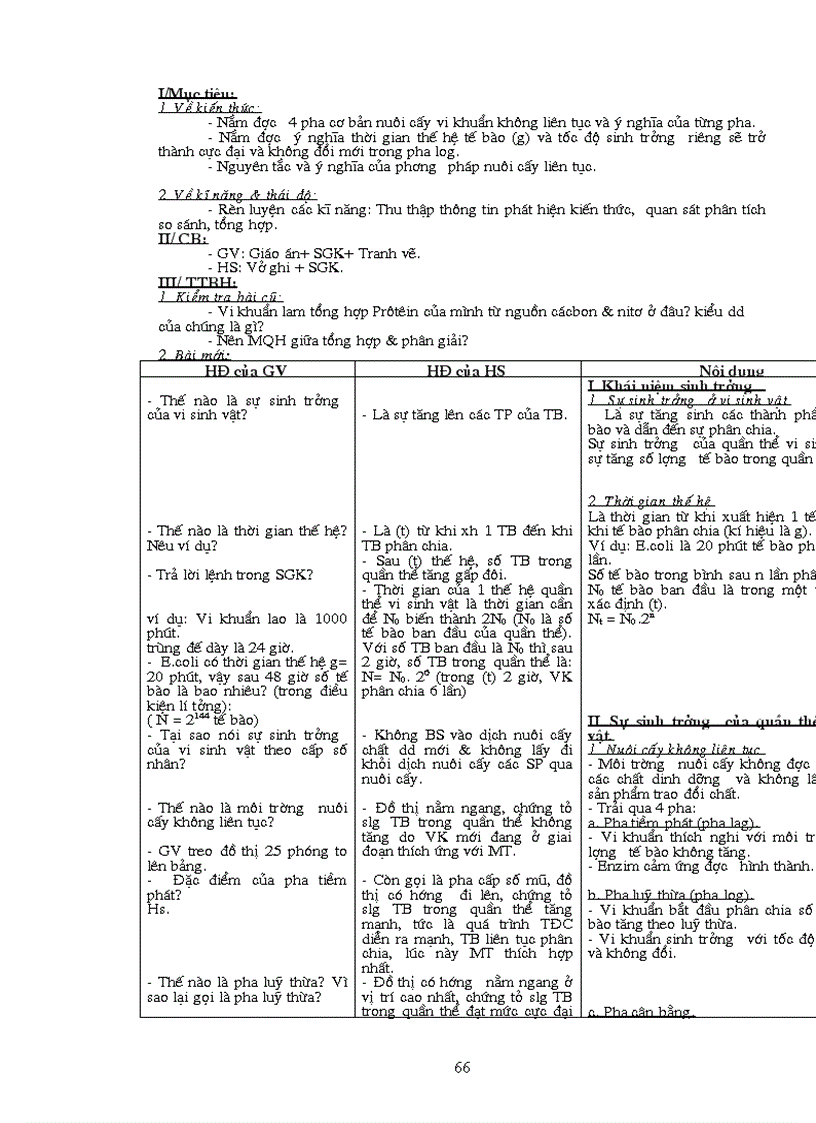 image for page Giao an Sinh 10 Chuan Kien thuc