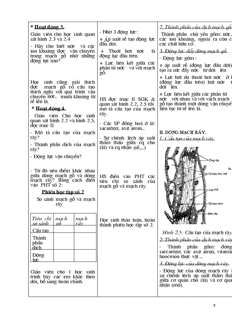 image for page Giáo án sinh 11 cả năm chuẩn kiến thức kỹ năng 2011