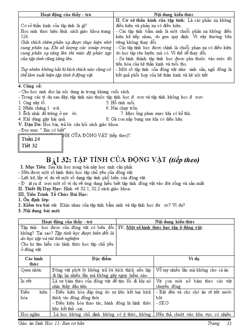 image for page Giáo án sinh 11 CB HKI