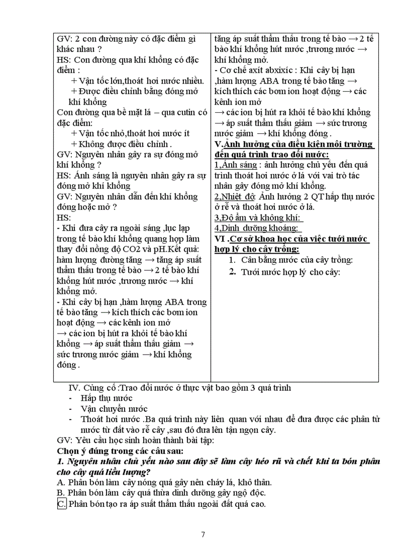 image for page Giao an sinh 11 cb