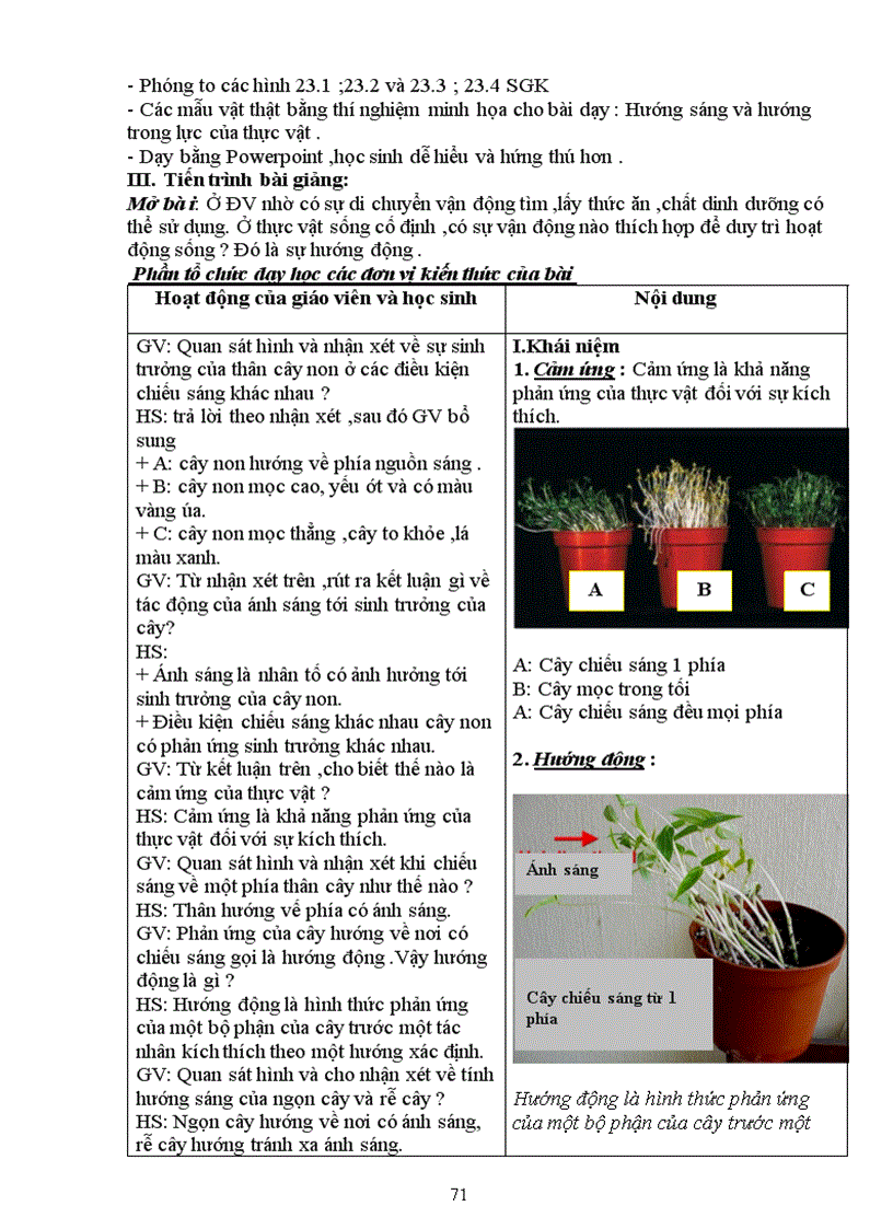 image for page Giao an sinh 11 cb