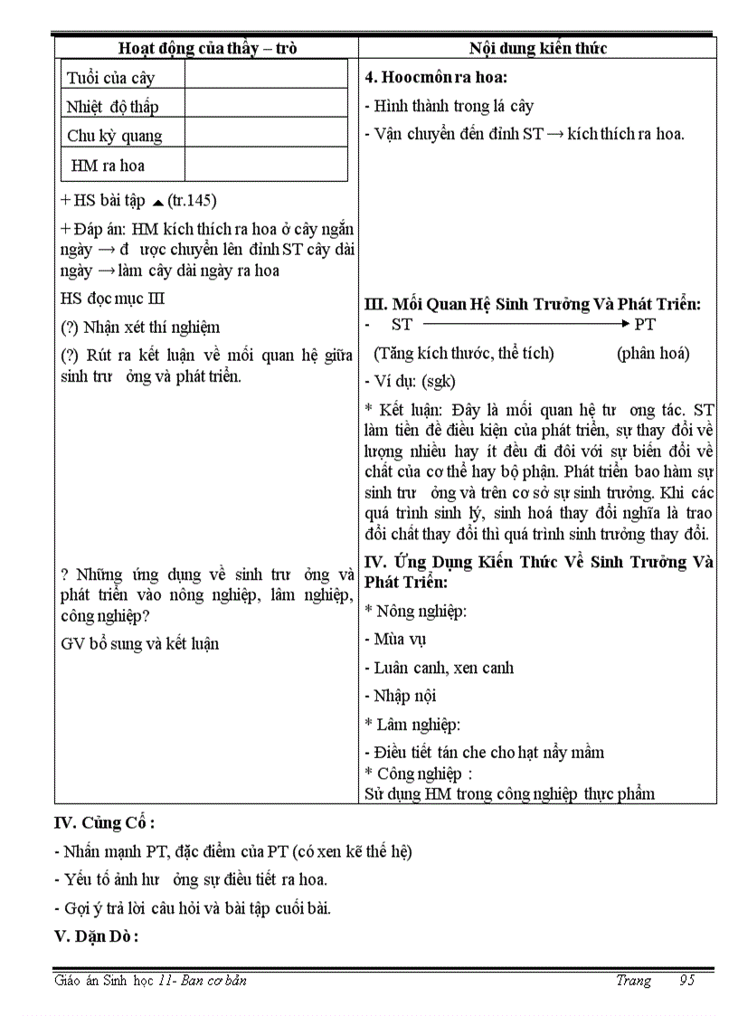 image for page Giáo án sinh 11 cơ bản trọn bộ