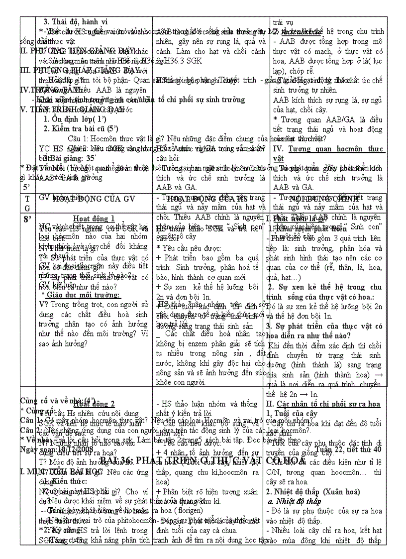 image for page Giáo án Sinh 11 Cơ bản 1