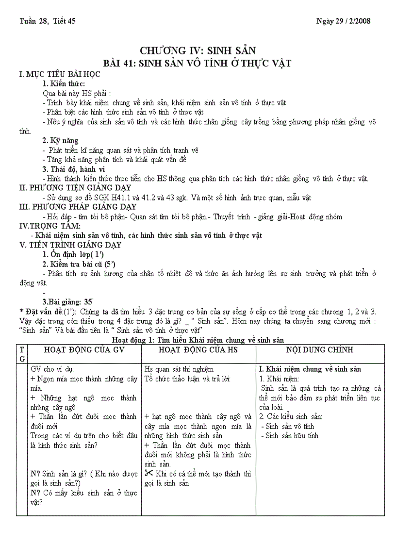 image for page Giáo án Sinh 11 Cơ bản 1