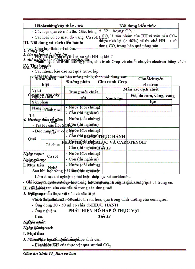 image for page Giáo án Sinh 11 Cơ bản 2