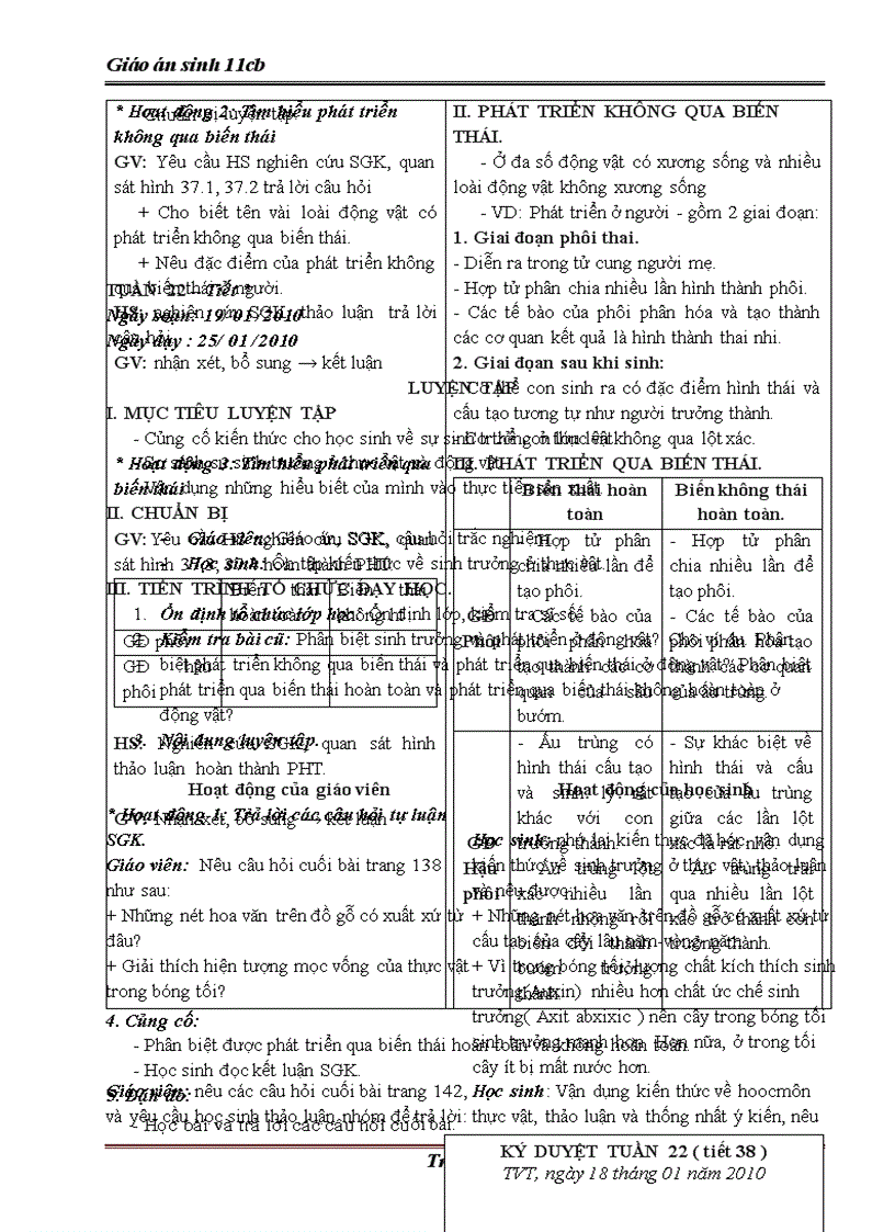 image for page Giáo án Sinh 11 Cơ bản 4