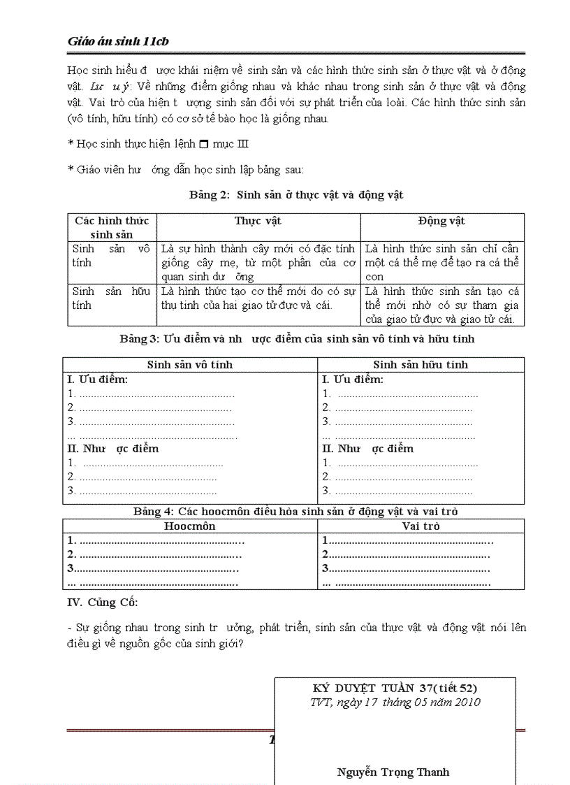 image for page Giáo án Sinh 11 Cơ bản 4