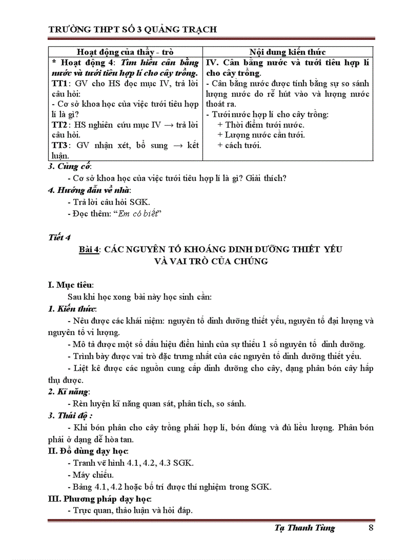 image for page Giáo an sinh học 11 cb giảm tải