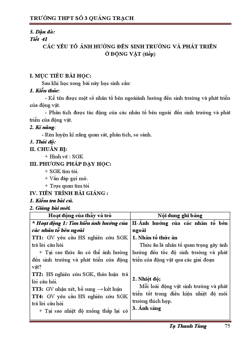 image for page Giáo an sinh học 11 cb giảm tải