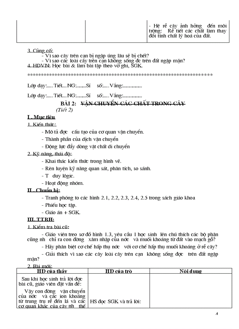 image for page Giáo án sinh học 11 CB