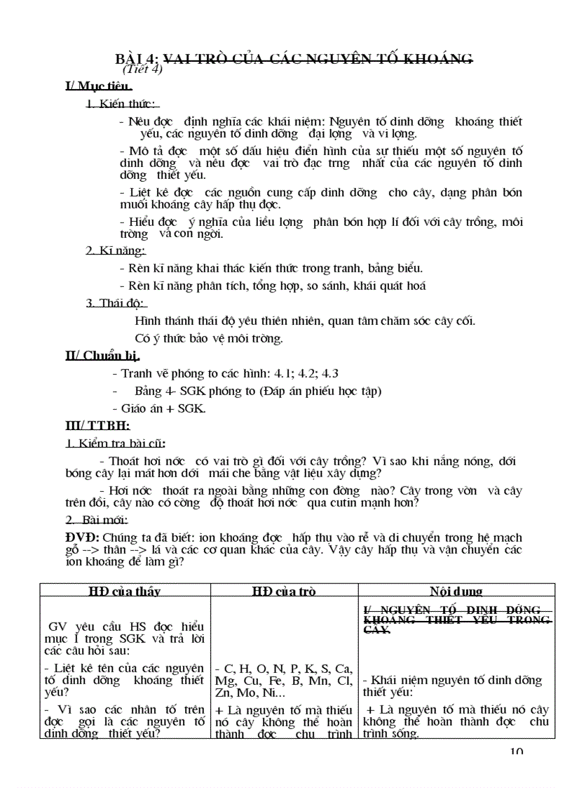 image for page Giáo án sinh học 11 CB