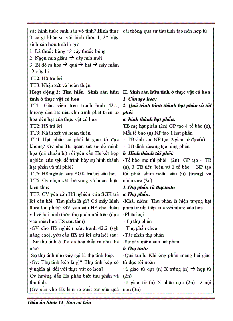 image for page Giáo án Sinh học 11 cơ bản chọn bộ