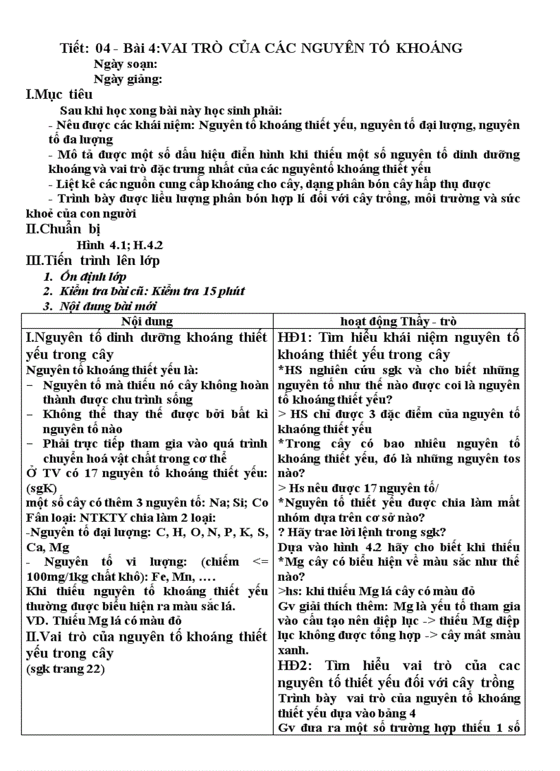 image for page Giao an sinh hoc 11 co ban