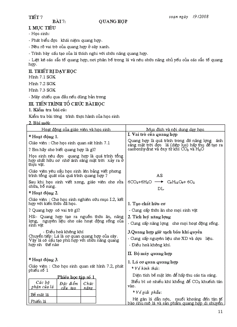 image for page Giao an sinh hoc 11 nang cao Đa dung nam hoc 07 08