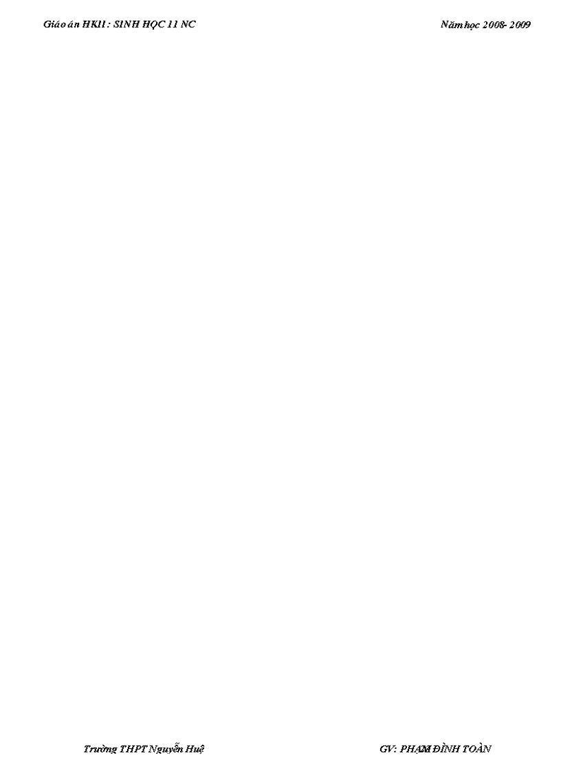 image for page Giáo án sinh học 11 NC HKII