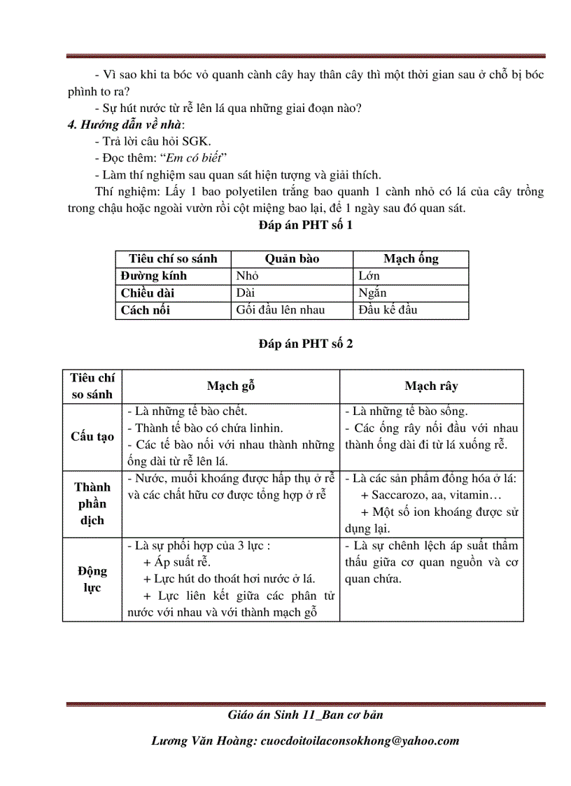 image for page Giáo án sinh học 11cơ bản 2