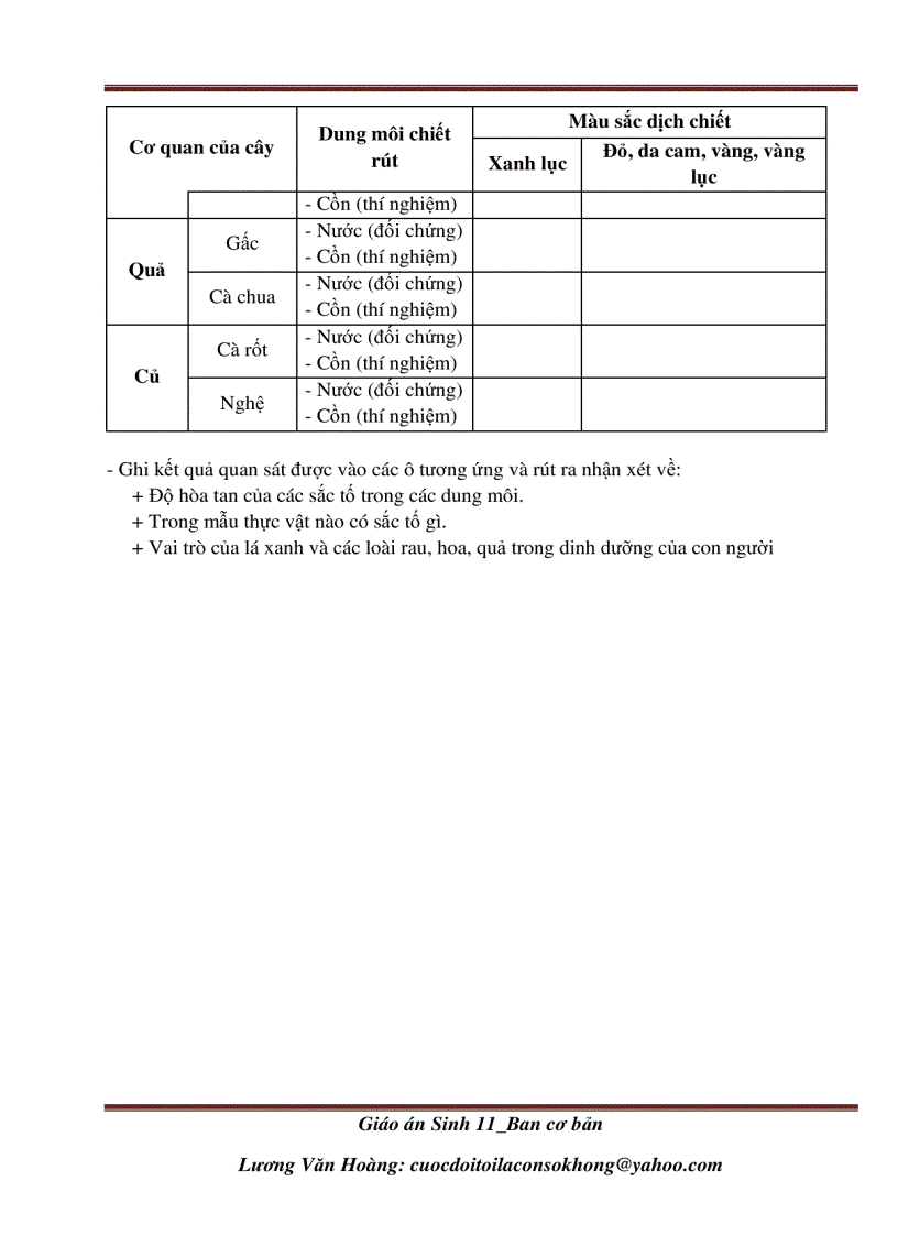 image for page Giáo án sinh học 11cơ bản 2