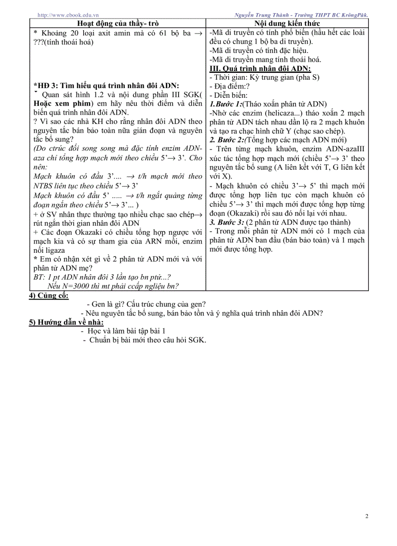 image for page Giáo án sinh học 12 CB