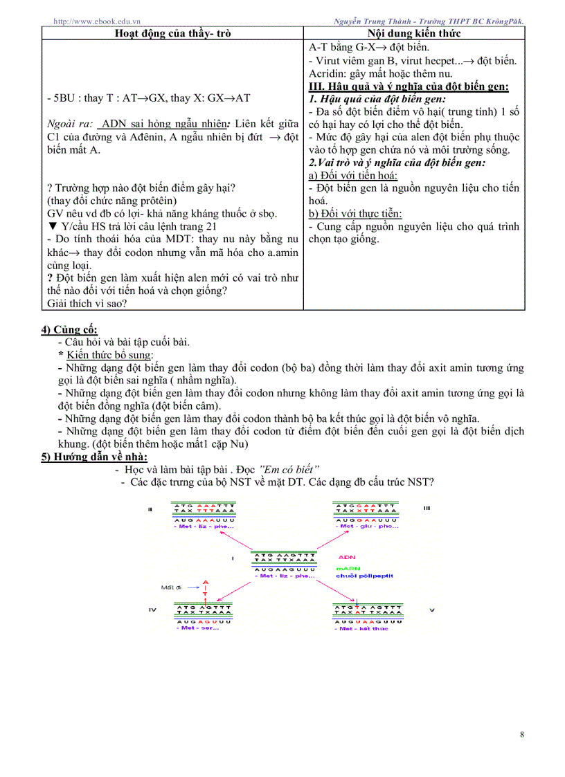 image for page Giáo án sinh học 12 CB