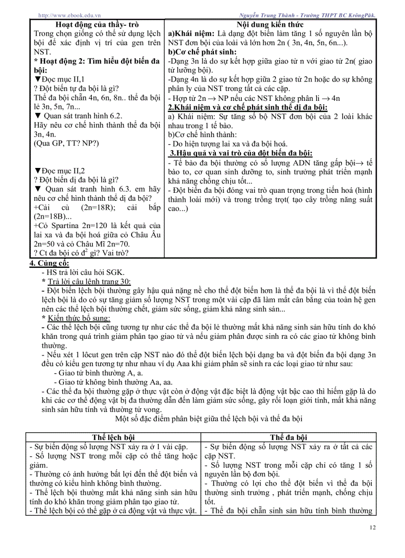 image for page Giáo án sinh học 12 CB