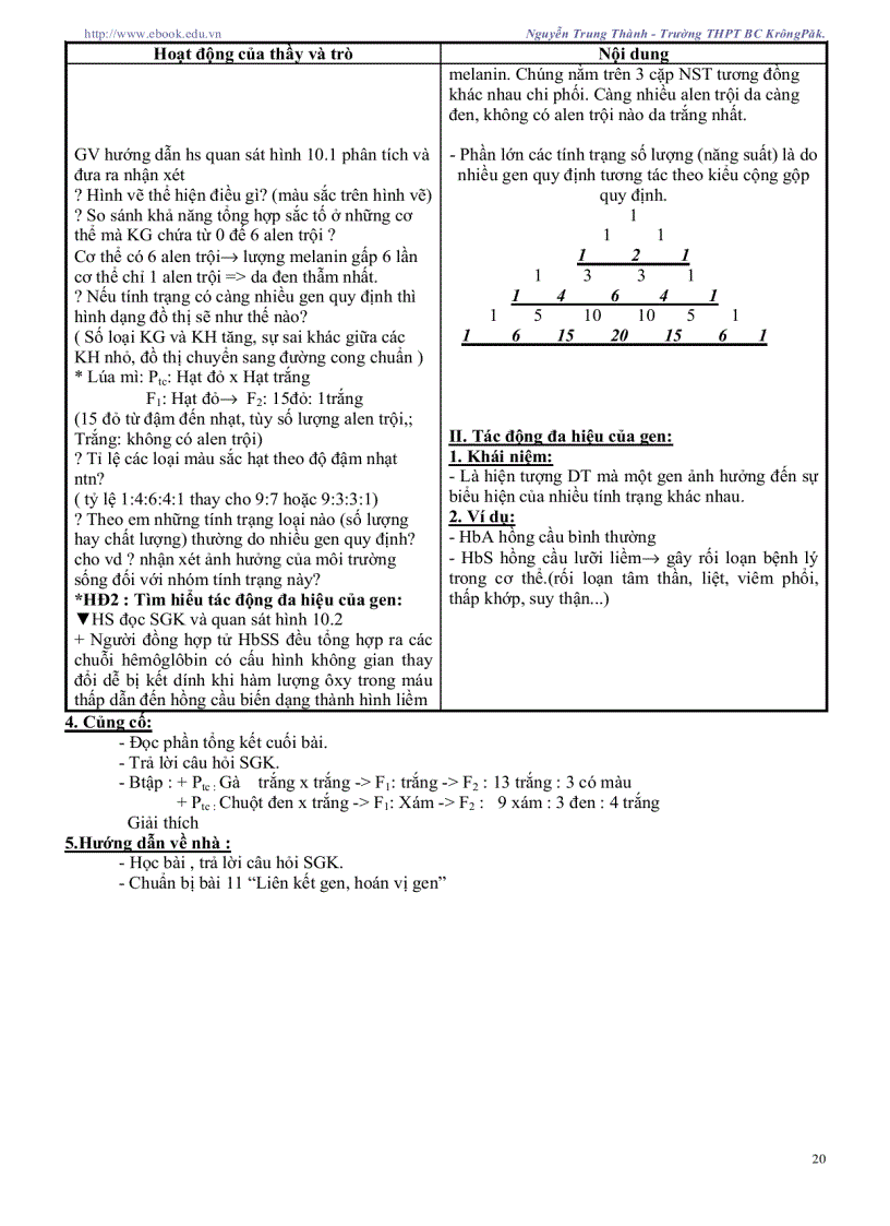 image for page Giáo án sinh học 12 CB