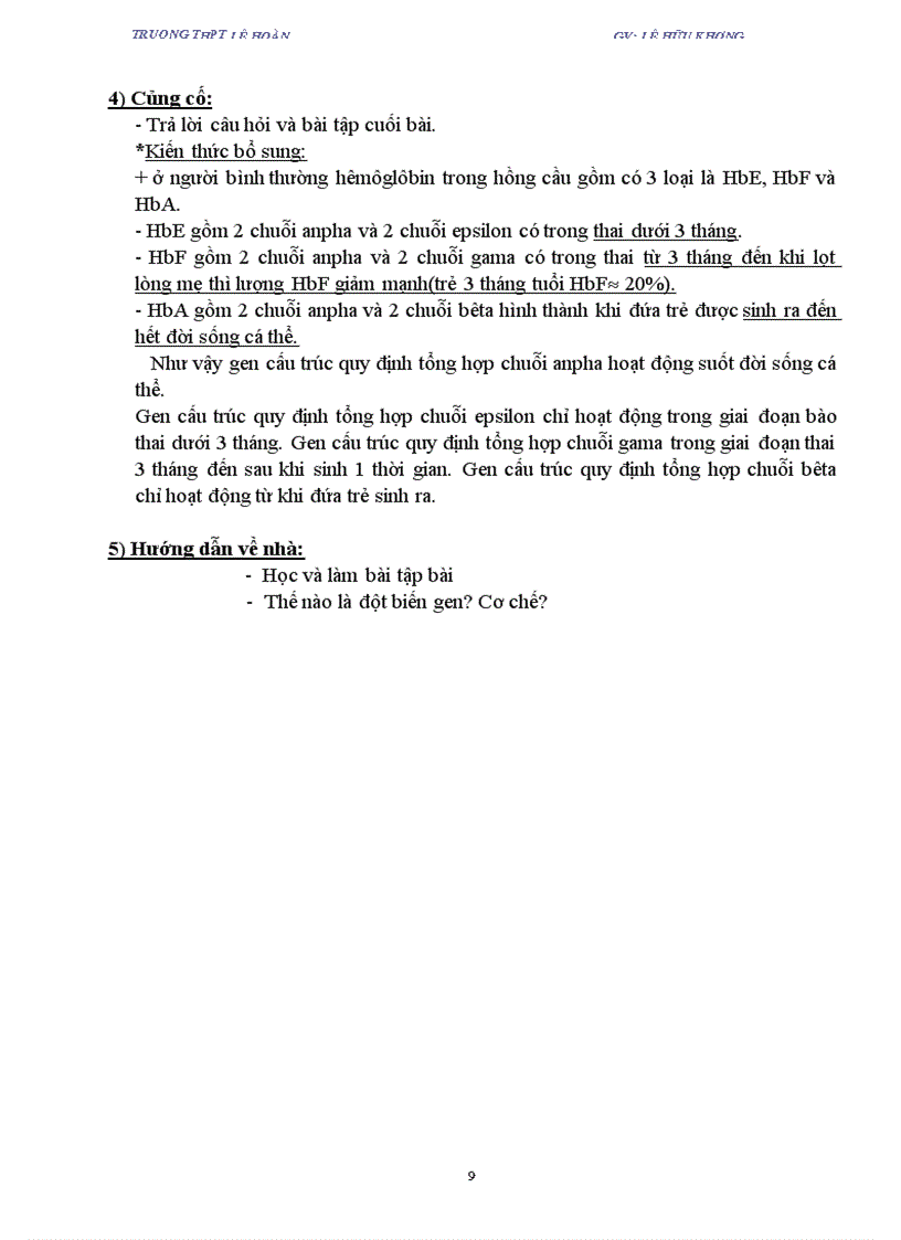 image for page Giao an sinh hoc 12 co ban