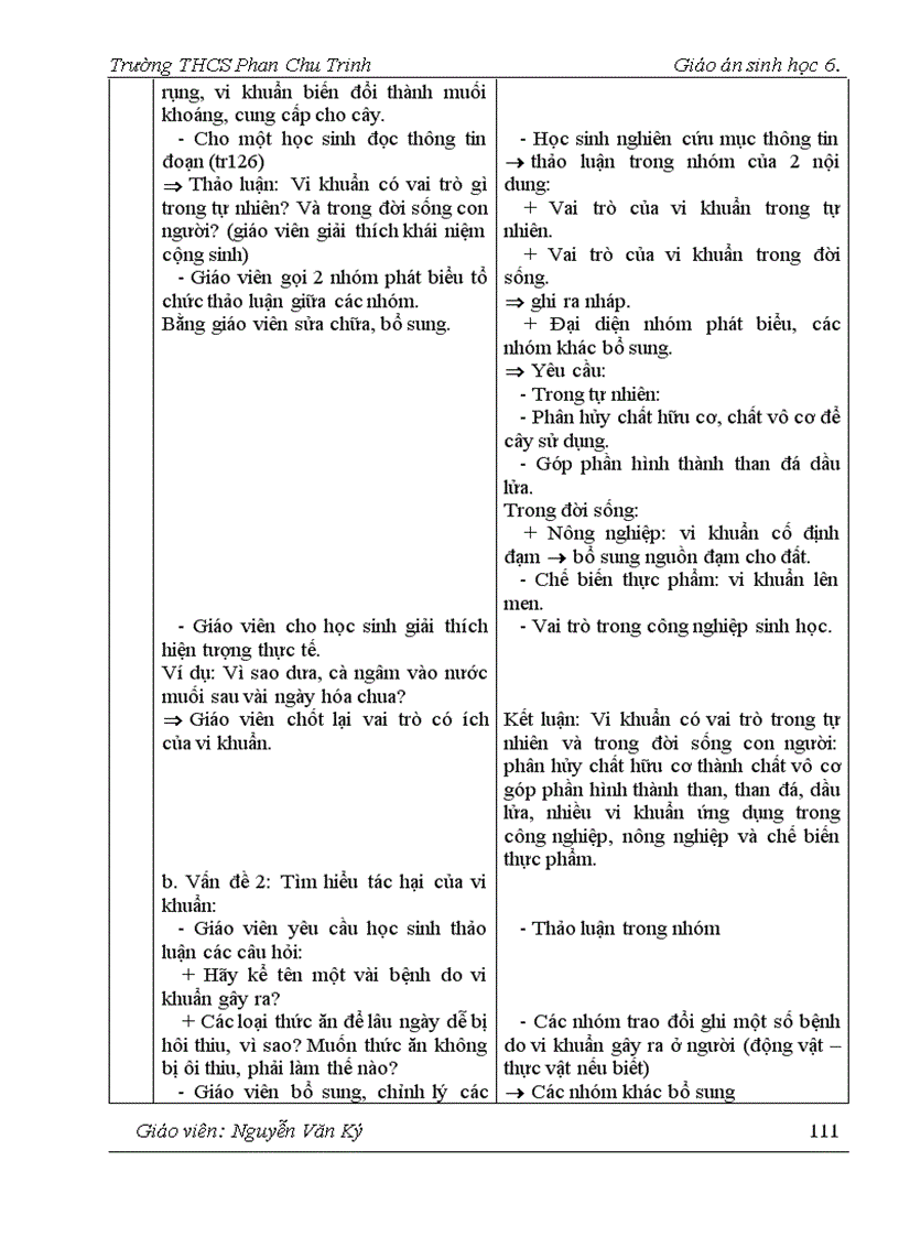 image for page Giao an sinh hoc 6 tron bo