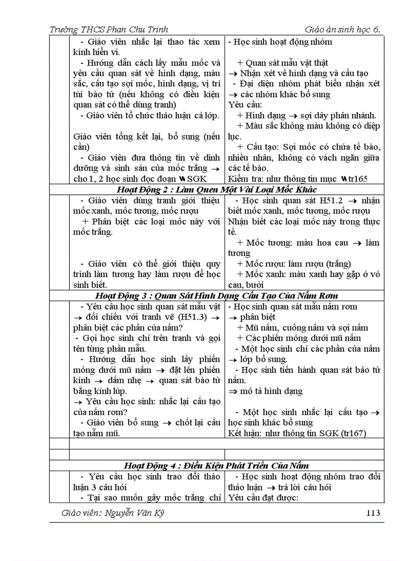 image for page Giao an sinh hoc 6 tron bo