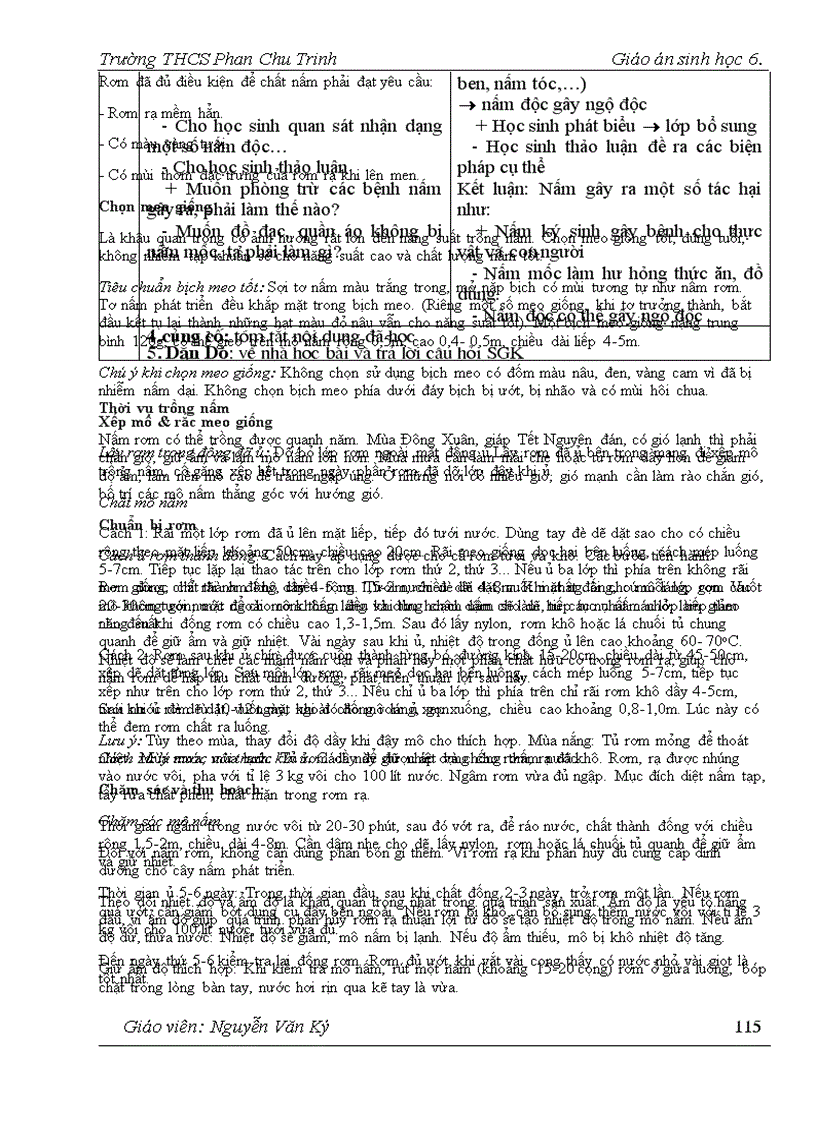 image for page Giao an sinh hoc 6 tron bo