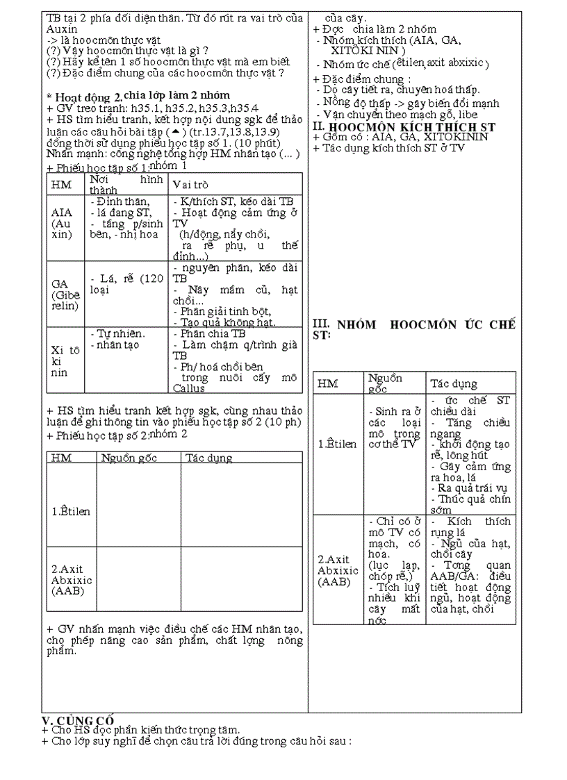 Giao an sinh hoc co ban hk 2 11